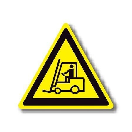Ergomat 24in TRIANGLE SIGNS - Forklift DSV-SIGN 576 #1288 -UEN